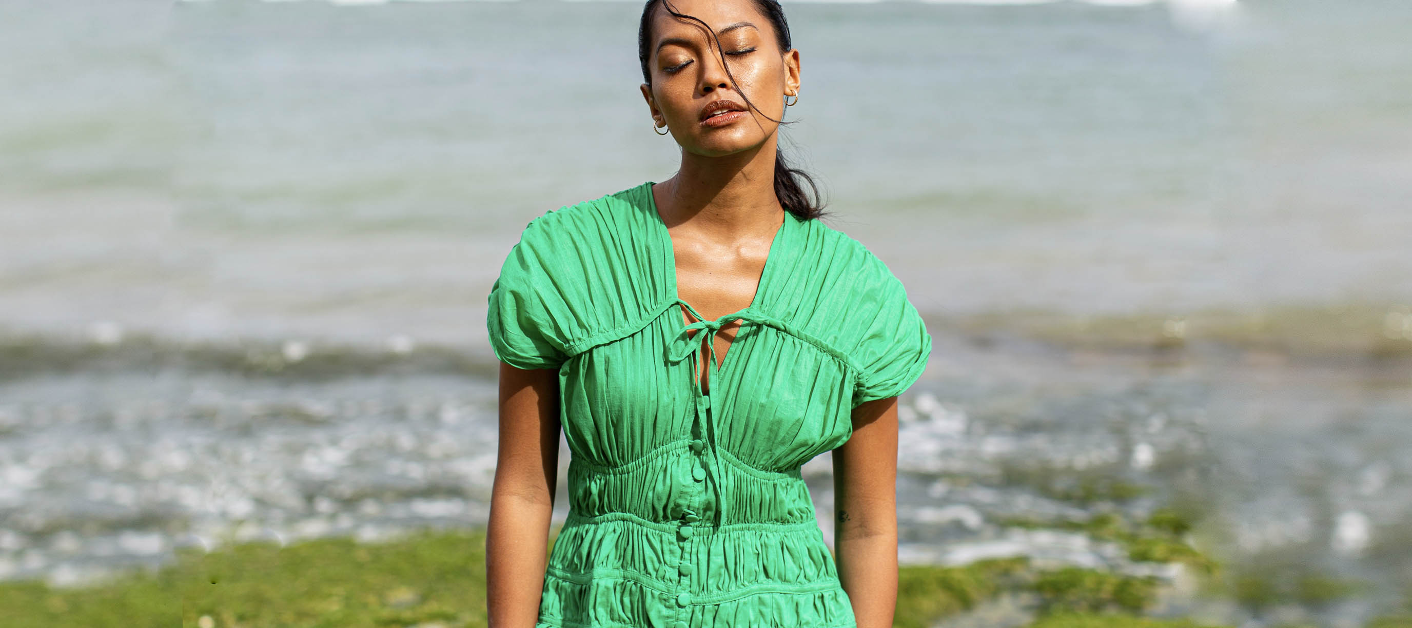BrunnaCo Srikandi Green Dress Summer Of A Lifetime